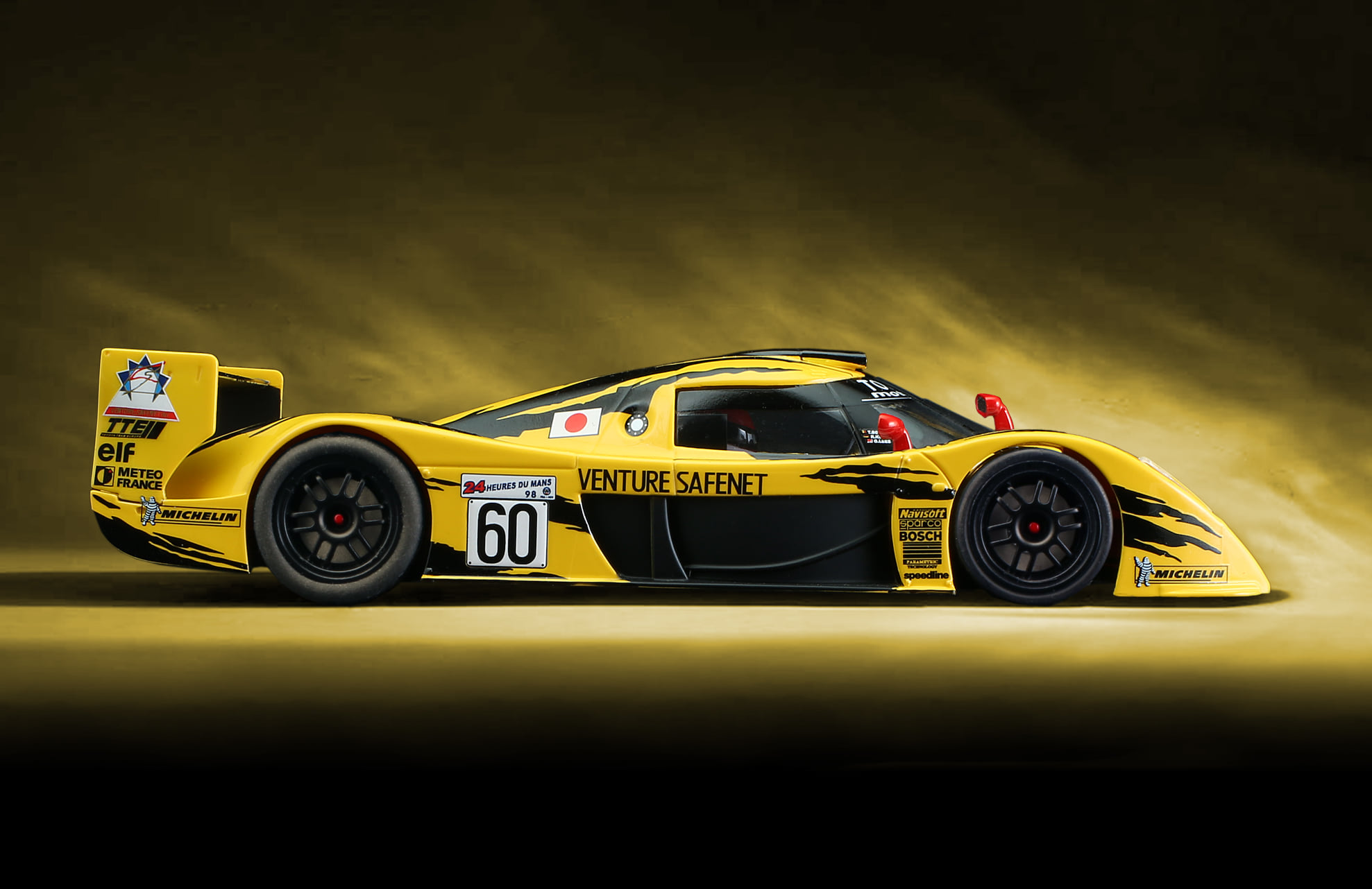 RS0125 Toyota GT1 Venture Safenet Yellow #60